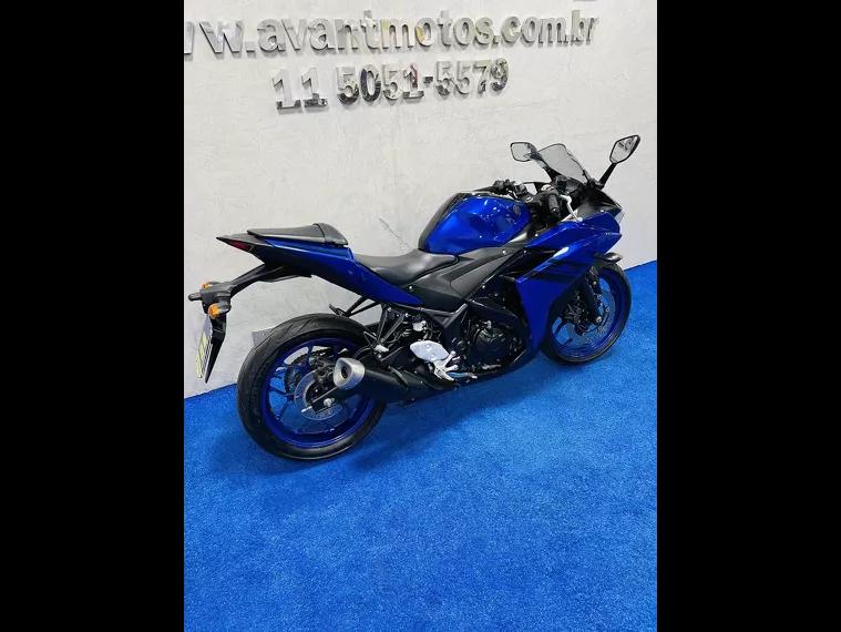 Yamaha YZF R3 Azul 3