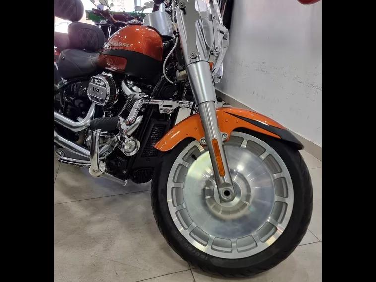 Harley-Davidson Fat Boy Laranja 13