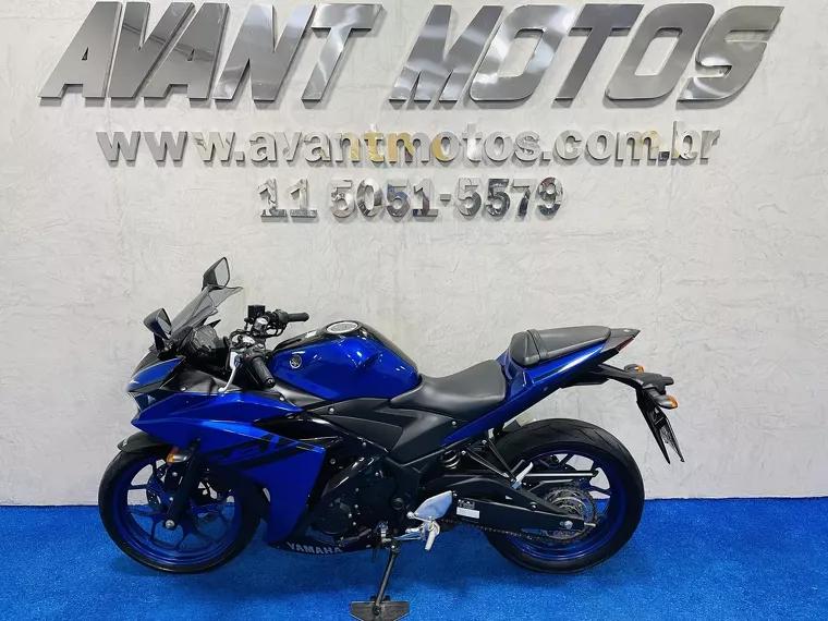 Yamaha YZF R3 Azul 17