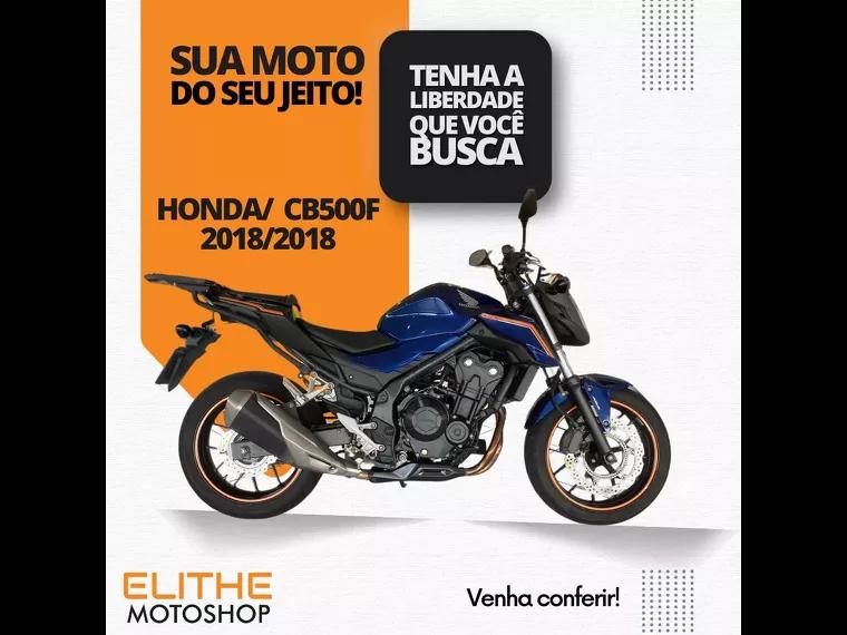 Honda CB 500 Azul 1