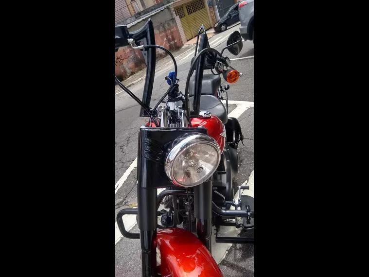 Harley-Davidson Fat Boy Vermelho 7