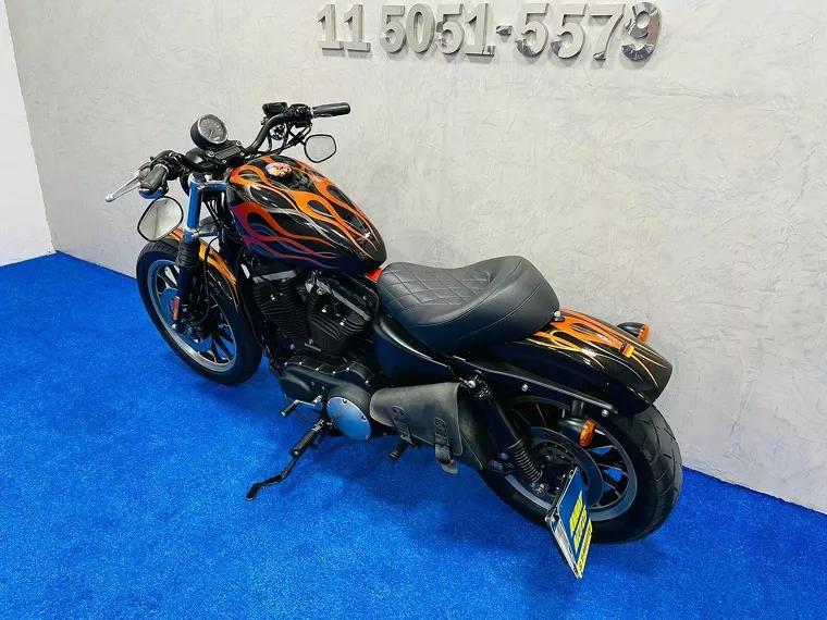 Harley-Davidson Sportster 883 Laranja 19