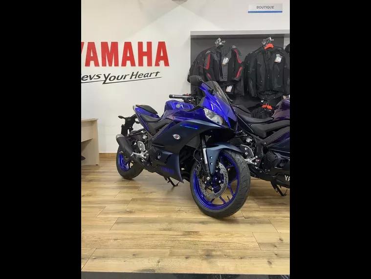 Yamaha YZF R3 Azul 35