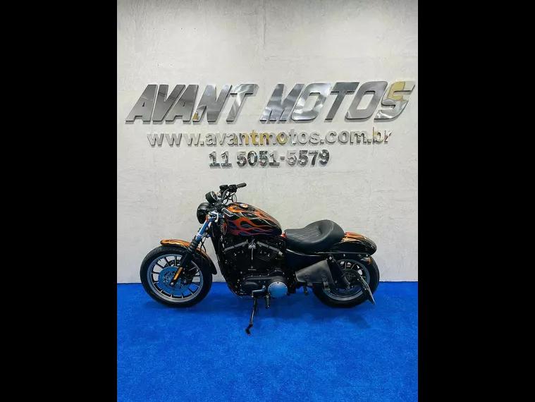Harley-Davidson Sportster 883 Laranja 7