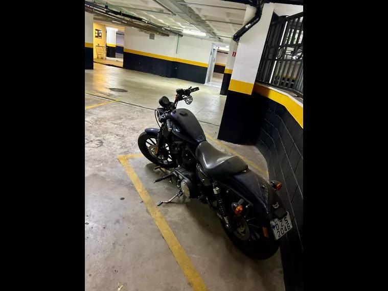 Harley-Davidson Sportster 883 Azul 3