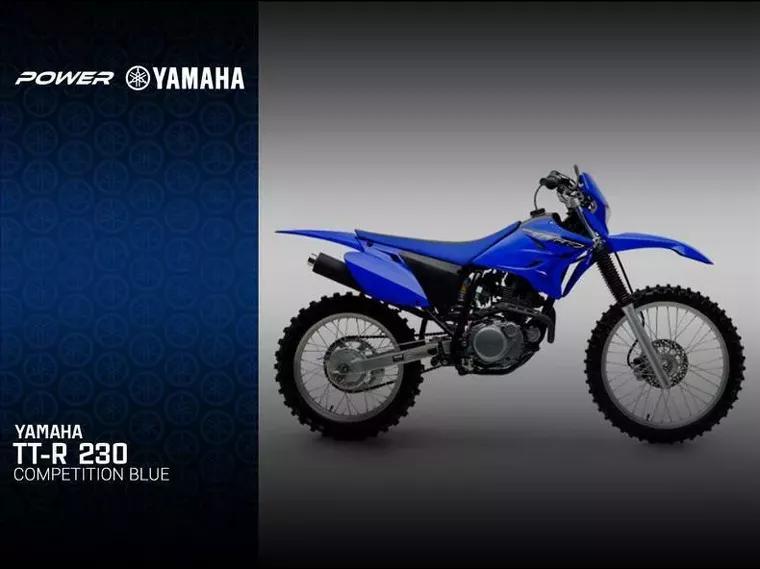 Yamaha TT-R Azul 1