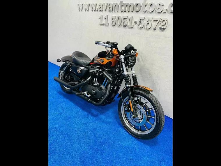 Harley-Davidson Sportster 883 Laranja 4
