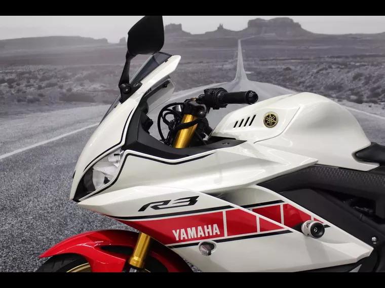 Yamaha YZF R3 Branco 2