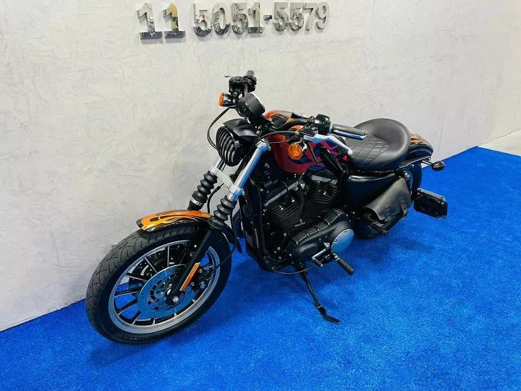 Harley-Davidson Sportster 883 Laranja 18