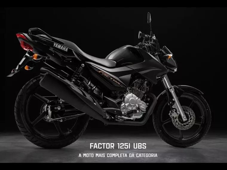 Yamaha YBR 125 Factor Preto 1
