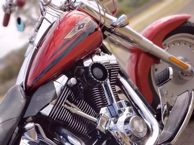 Harley-Davidson Fat Boy Vermelho 5