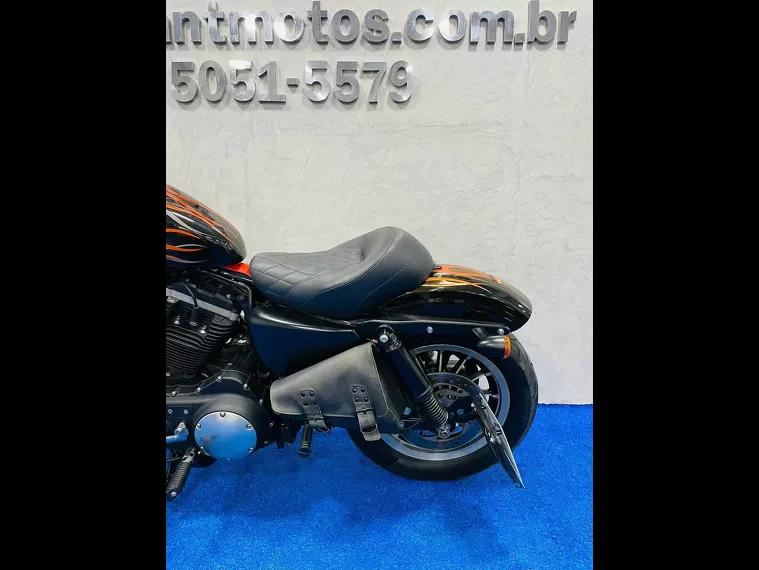 Harley-Davidson Sportster 883 Laranja 11