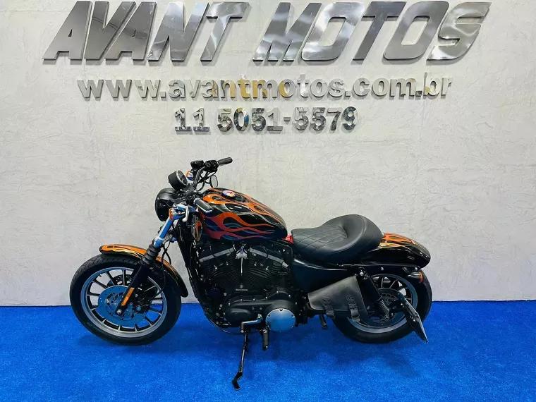 Harley-Davidson Sportster 883 Laranja 17