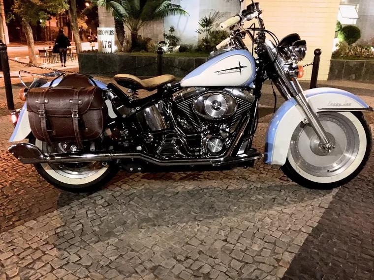 Harley-Davidson Fat Boy Azul 3