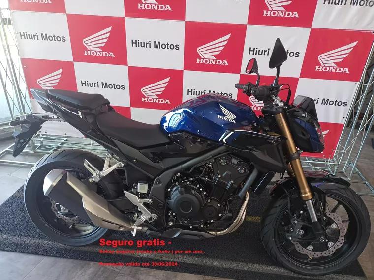 Honda CB 500 Azul 1