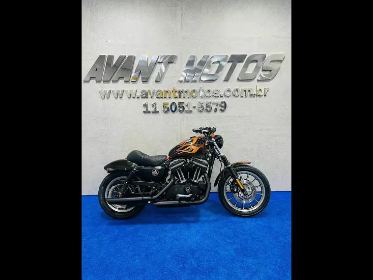 Harley-Davidson Sportster 883 Laranja 2