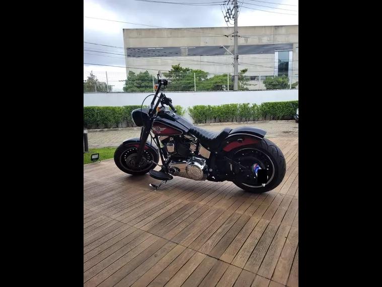 Harley-Davidson Fat Boy Vermelho 12