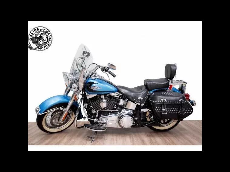 Harley-Davidson Heritage Azul 2
