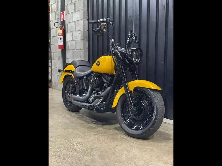 Harley-Davidson Fat Boy Amarelo 12