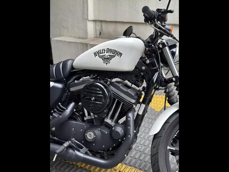 Harley-Davidson Sportster 883 Branco 7