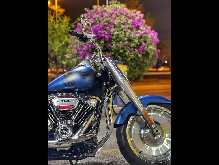 Harley-Davidson Fat Boy Azul 19