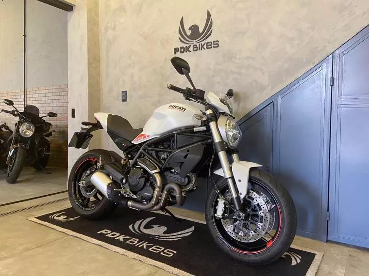 Ducati Monster Branco 1