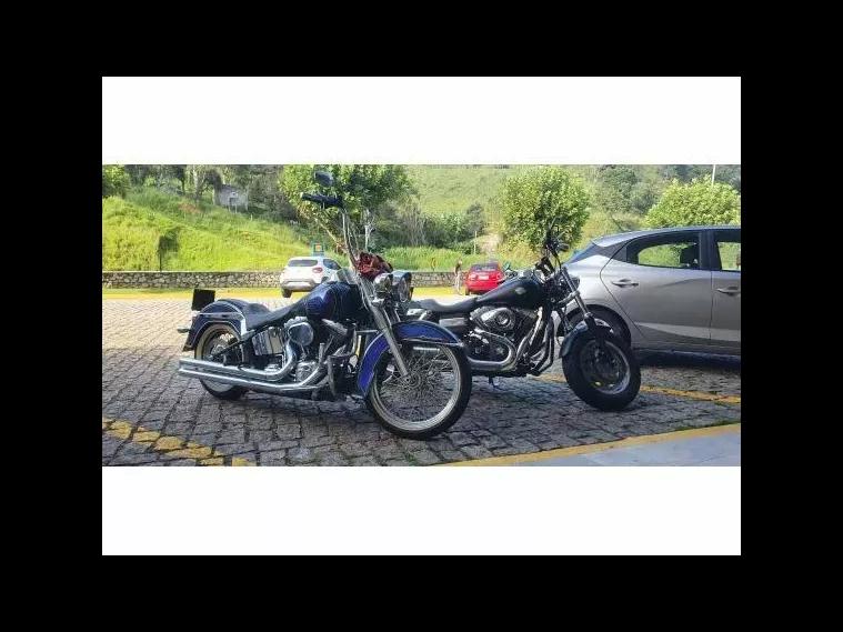 Harley-Davidson Deluxe Azul 2