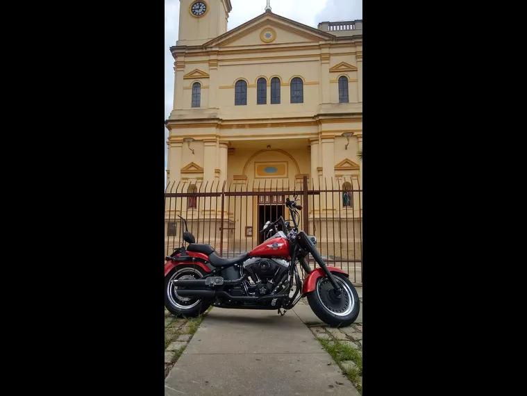 Harley-Davidson Fat Boy Vermelho 9
