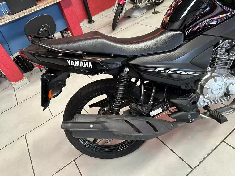 Yamaha YBR 125 Factor Preto 12