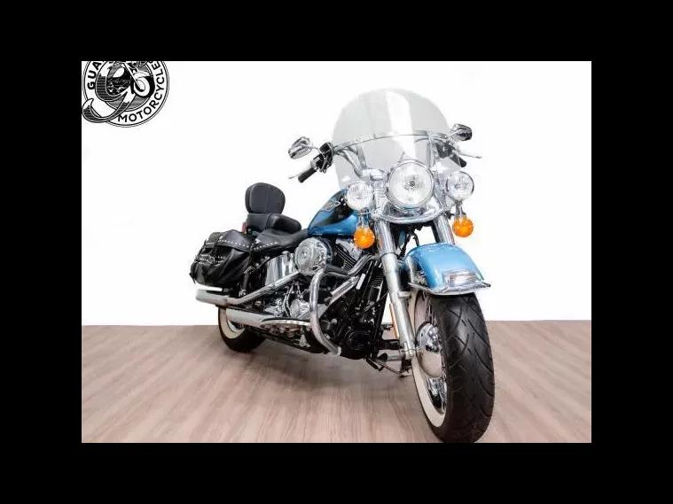 Harley-Davidson Heritage Azul 3
