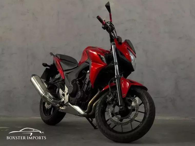 Honda CB 500 Vermelho 1