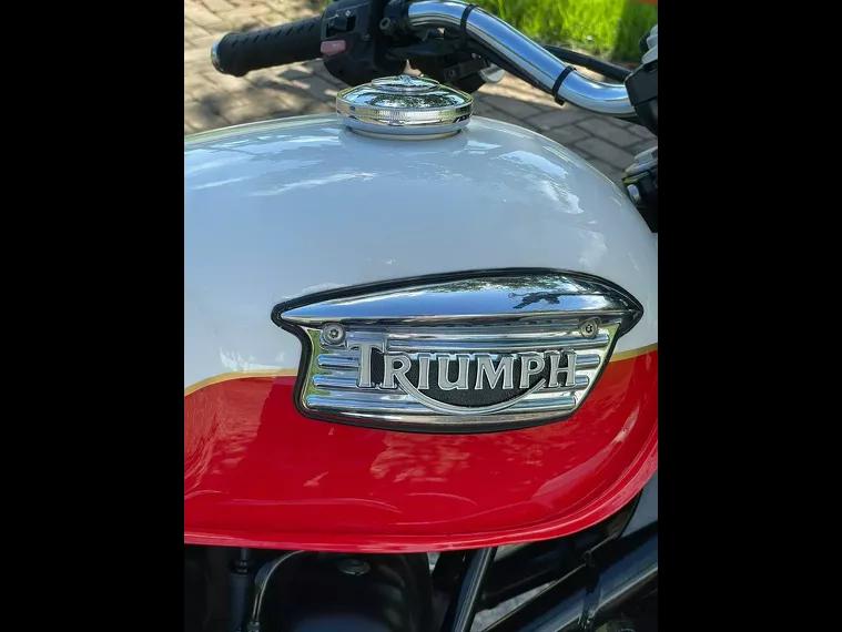 Triumph Scrambler Branco 12