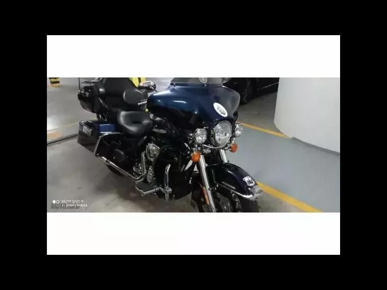 Harley-Davidson Electra Glide Azul 1