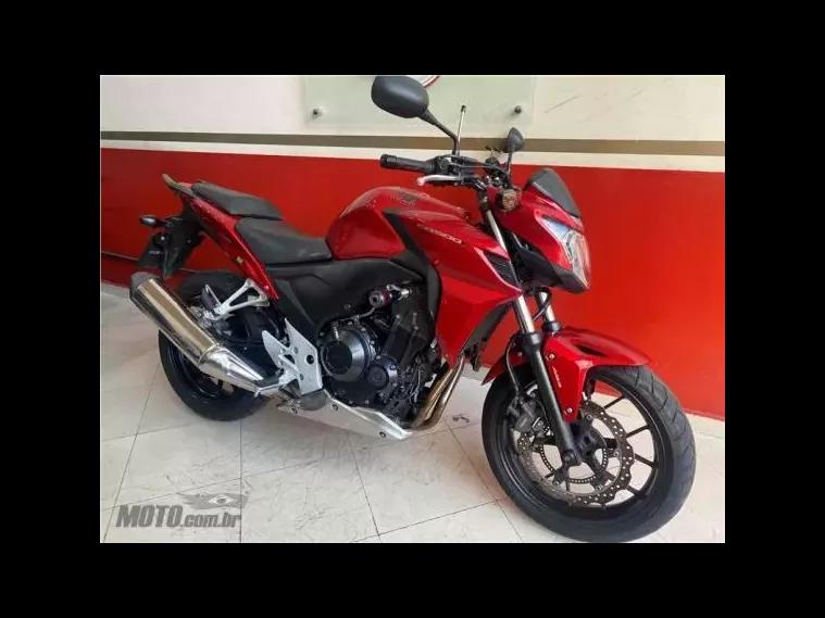 Honda CB 500 Vermelho 2