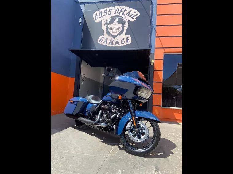 Harley-Davidson Road Glide Azul 3